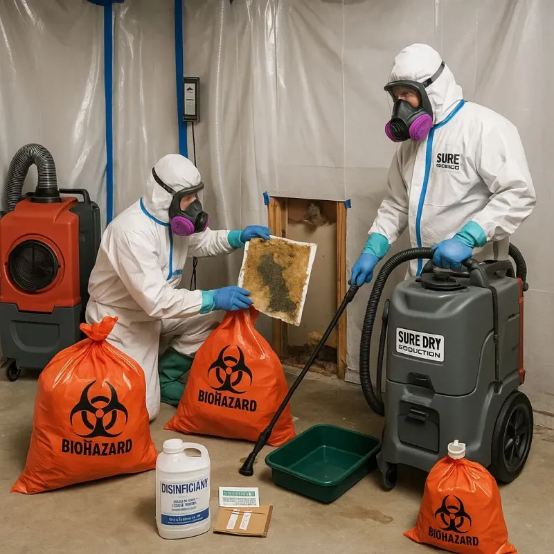 Contaminated Water Handling Protocols process in Greenwood, MO