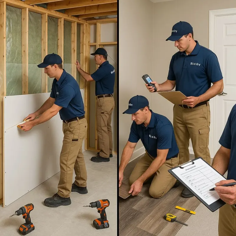 Repairs and Reconstruction process in Greenwood, MO