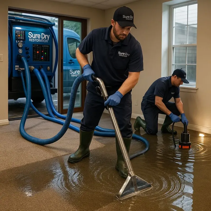 Water Extraction and Removal process in Greenwood, MO